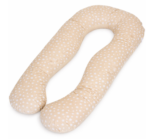  veres 301.15.04 pernă pentru gravide &icirc;n formă de u (140х75 cm.) steluțe\bej