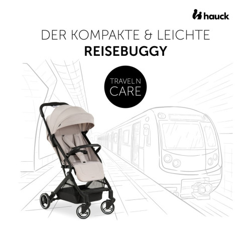 hauck Прогулочная коляска travel n care beige