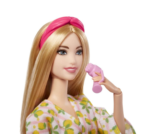 barbie hkt90 papusa barbie "day - spa" cu accesorii