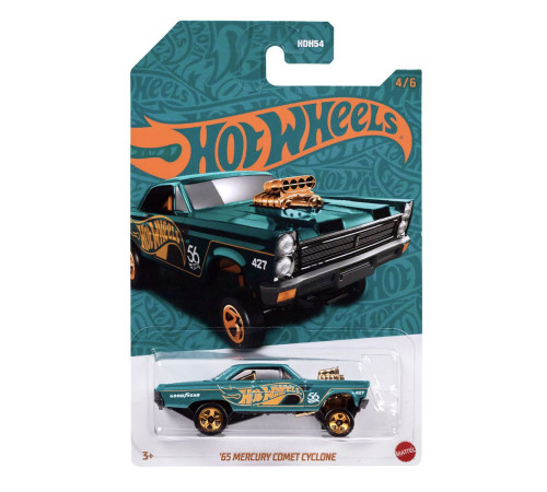 hot wheels hdh54 Машина базовая “ 56th anniversary pearl и chrome 2024” в асс. 