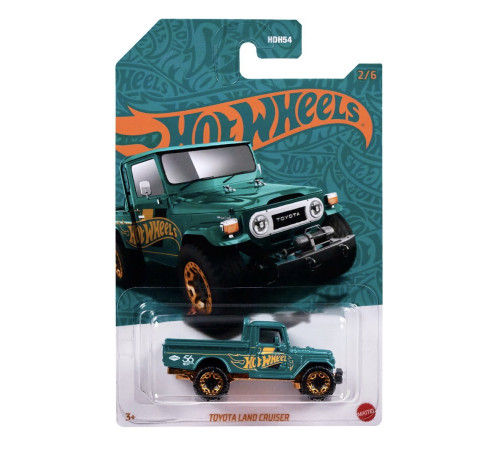 hot wheels hdh54 Машина базовая “ 56th anniversary pearl и chrome 2024” в асс. 