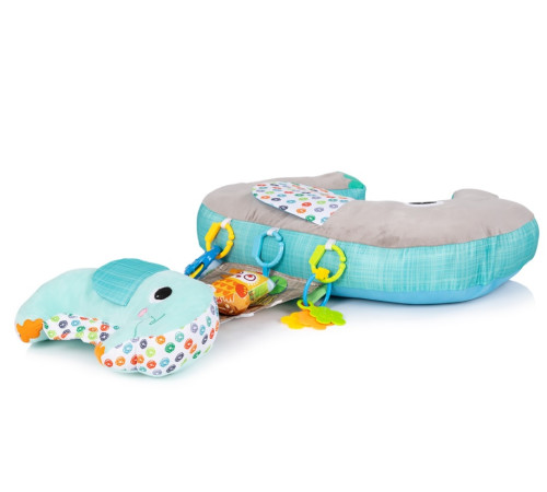 chipolino pwb025021bl pernă multifuncțională 5 în 1 pentru bebeluși (albastru)