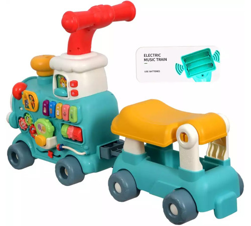 bibiin toys 6064 Ходунки 5 в 1 "Поезд с вагончиком" 