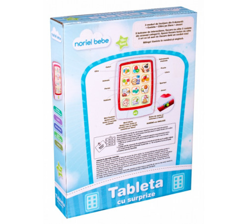 noriel int7687 Интерактивная игрушка "Планшет с сюрпризами" (рум.)