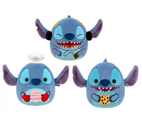  squishmallows sqdi6525 Мягкая игрушка "disney stitch" (16 см.) в асс.
