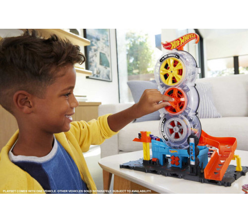 hot wheels hdp02 Игровой набор "Сити Супер Твист"