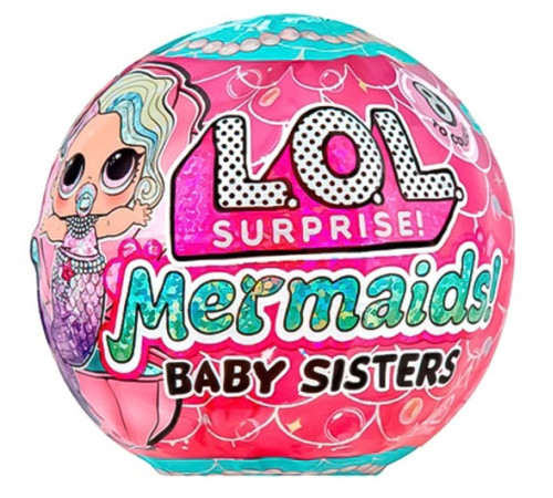 L.O.L. 515760 Papusica L.O.L. SURPRISE! Seria Mermaids! Baby Sisters  l.o.l. 515760 papusica l.o.l. surprise! seria mermaids! baby sisters