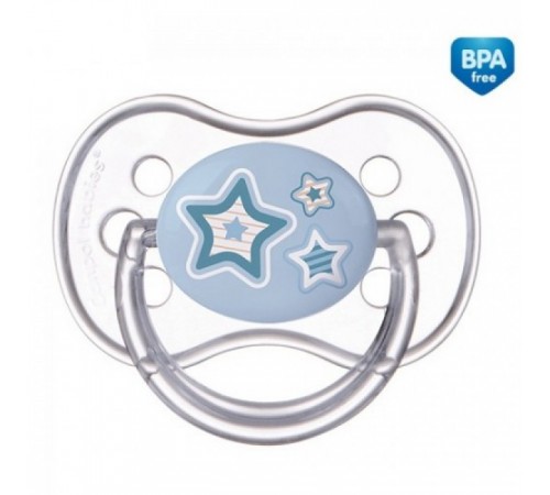 canpol 22/581 suzetă din silicon simetric "newborn baby" (6-18m) 1buc.