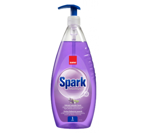  sano detergent de spălat vase spark lavender (1 l.) 350548