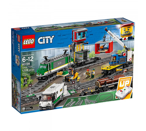 lego city 60198 constructor "tren de marfă" (1226 el.)