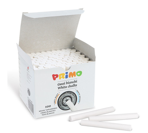  primo 010gb100r Мел белый (100 шт.)
