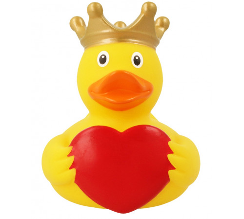  lilalu 2133 Уточка для купания "duck with greeting heart"