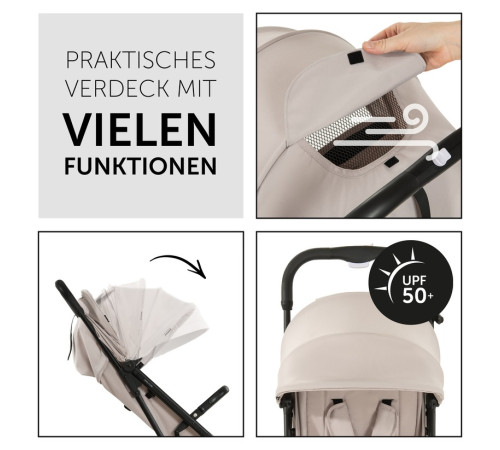 hauck Прогулочная коляска travel n care beige