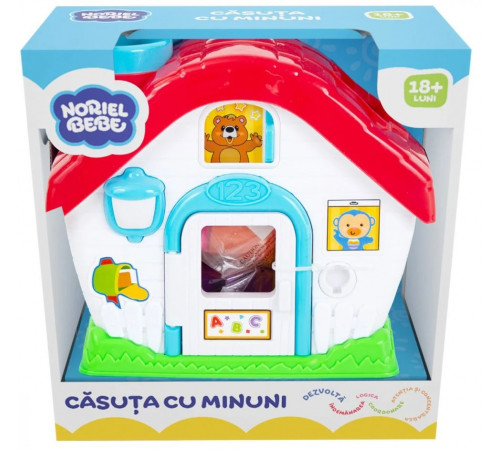 noriel int4166 jucarii sortator "casuta cu minuni"