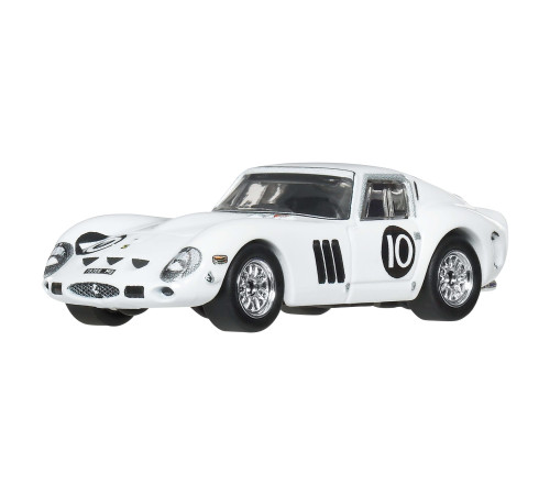 hot wheels jkf25 model de colecție "premium car culture: ferrari 250 gto vintage racing" (1:64)