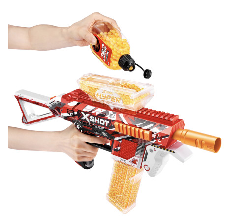 zuru 36621 blaster cu bile gel x-shot hyper gel medium (10 000 bile)