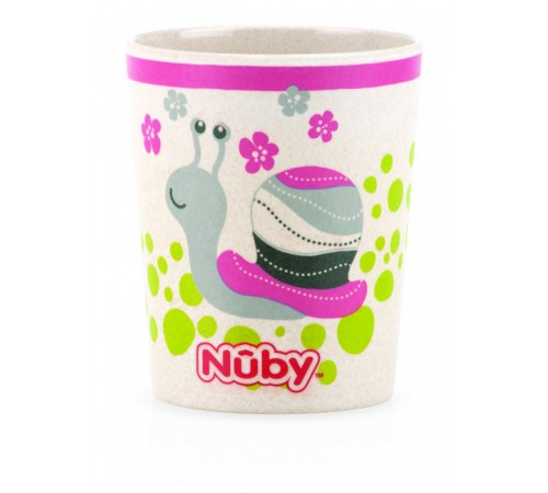 nuby id5502 Чашка bio 300 мл. (9m+) в асс.