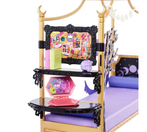 monster high hhk64 set de joaca “dormitorul lui vârcolac