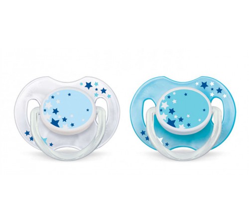 avent scf176/18 suzete de noapte (0-6m.) 2 buc.