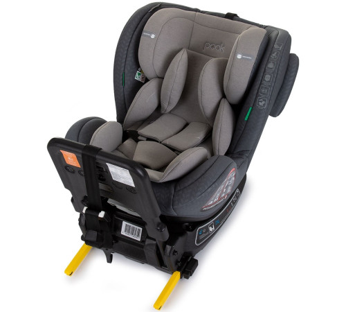 chipolino scaun auto "i-size isofix 360 peak" stkpk02402gn (40-150 cm.) granite