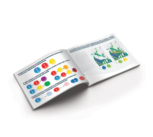 as kids 1038-21041 set de pictură &icirc;n acuarelă "flori"