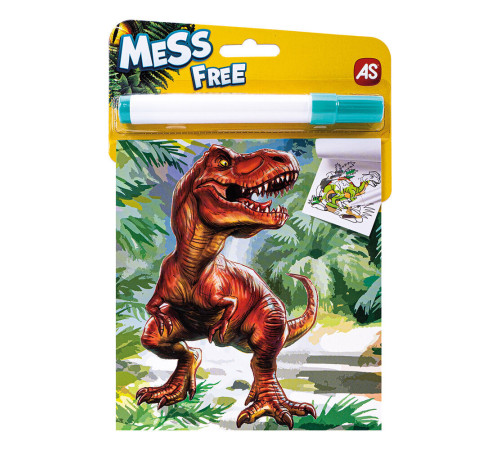 as kids 1023-61006 Карманный набор для рисования "dinosaurs" (в асс.)