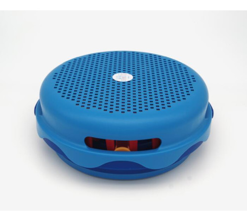 compactoys 99100201 set de nisip compact 7 &icirc;n 1 (albastru)