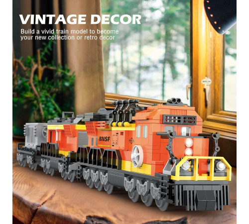 955009 constructor cogo "tren de marfă" (635 piese)