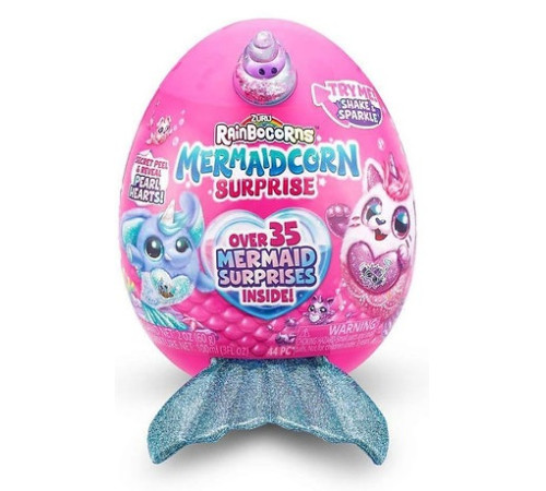 zuru 9283 Плюшевая игрушка в яйце "mermaidcorn" в асс.