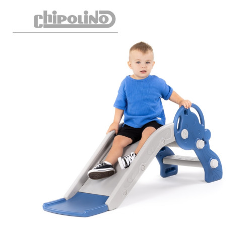 chipolino sltre02408bl tobogan pentru copii "tree" (116 cm) albastru