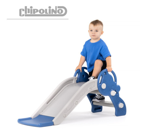 chipolino sltre02408bl tobogan pentru copii "tree" (116 cm) albastru
