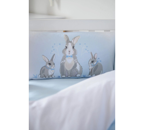 veres 217.11 Постельное бельё "summer bunny blue" (6 ед.)