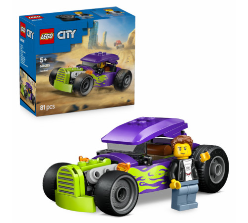 lego city 60485 constructor "hot rod" (81 el.)