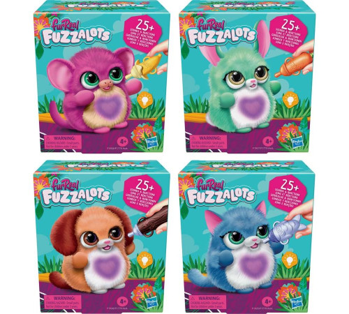 furreal friends f1779 Интерактивная игрушка "fuzzalots" в асс.