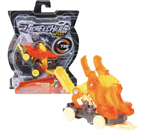  screechers wild eu685002 mașina - transformer s4 l0 “hellfire tiger 720”