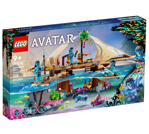 lego avatar 75578 constructor "casa metkayinei reef" (528 el.)