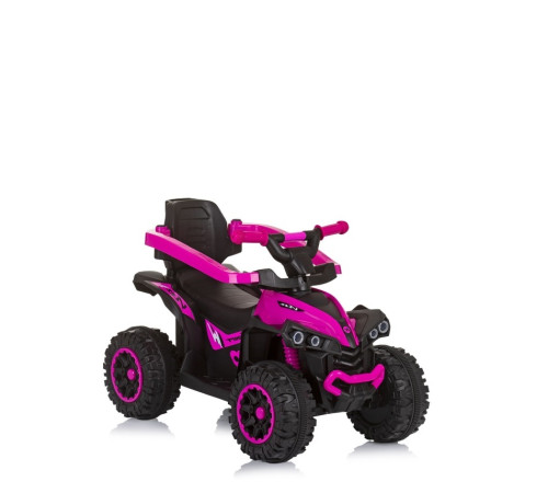 chipolino mașină cu mâner atv rocahc02303pi розовый