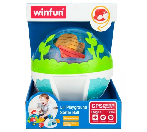 Детский магазин в Кишиневе в Молдове Winfun 46316 Игрушка-сортер "Мяч" winfun 46316 Игрушка-сортер "Мяч"
