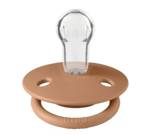bibs suzeta rotunda din silicon de lux (0-36 luni) 2 buc. meadow & earth