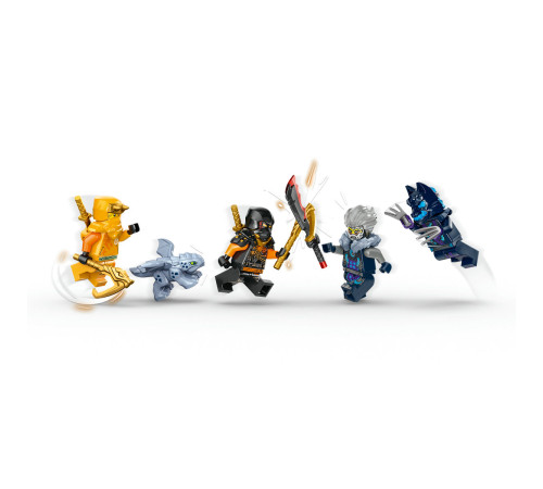 lego ninjago 71811 constructor "vehiculul de teren ninja al lui arin" (267 el.)
