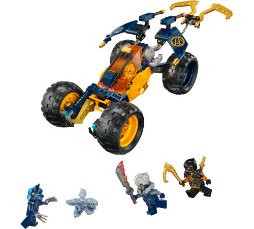 lego ninjago 71811 constructor "vehiculul de teren ninja al lui arin" (267 el.)
