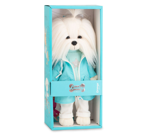 orange toys ld4/083 Мягкая игрушка "Собачка lucky mimi: Дождливый день" (38 см)