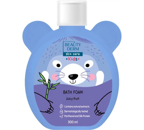  beauty derm kids Пена для ванны с ароматом жвачки (300 мл)