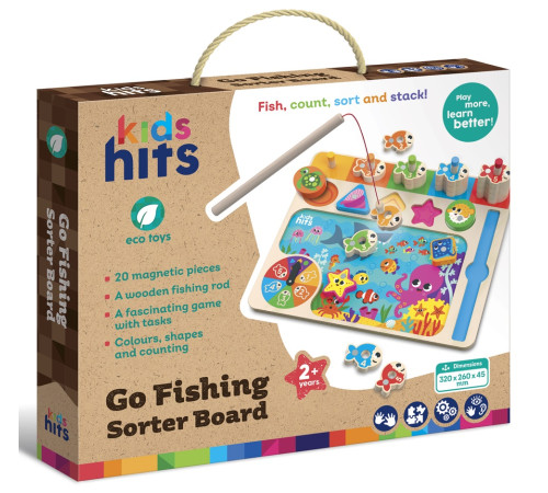  kids hits kh20/070 sortator din lemn "pescuit"