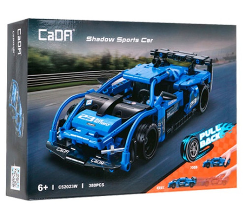 Детский магазин в Кишиневе в Молдове cada c52023w Конструктор "shadow sport car" (380 дет.)