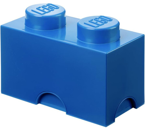  lego Контейнер для хранения storage brick 2 (12,5 x 25x18 cм.) синий