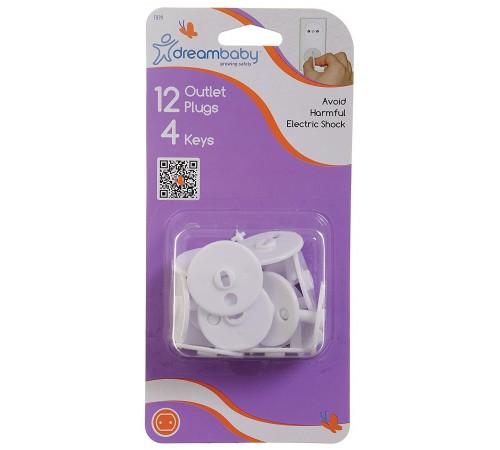 DreamBaby G899 Заглушки для розеток (12 шт.) dreambaby g899 Заглушки для розеток (12 шт.)