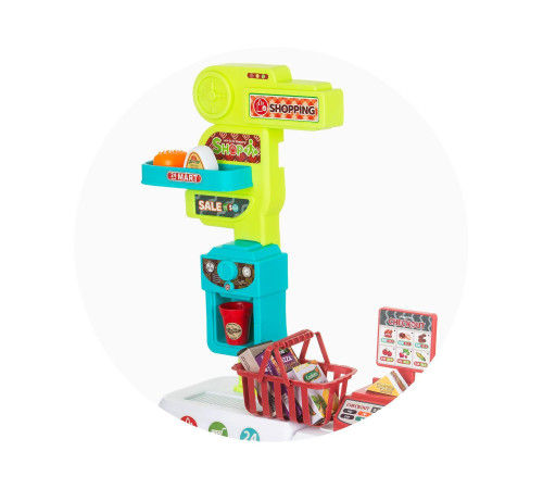 chipolino dipk002415sp Игровой набор "Супермаркет" со светом и звуком (87 см.)