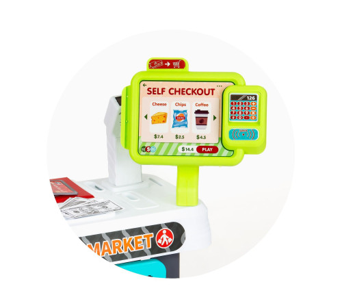 chipolino dipk002415sp Игровой набор "Супермаркет" со светом и звуком (87 см.)