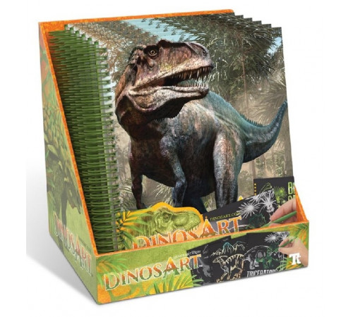 dinosart 15201 Креативный скетчбук "scratch & sketch"